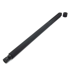 18.5" CZ455/457 LR WF TH w/Cap Black Matte