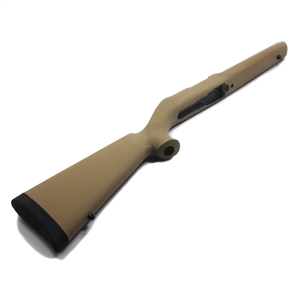 Hogue OverMolded 10/22 Stock Flat Dark Earth